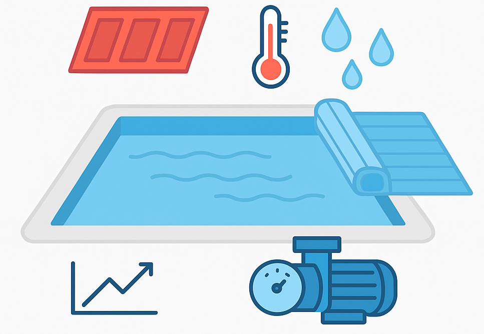 Wie hoch sind Strom- und Wasserverbrauch meines Pools? Jetzt berechnen