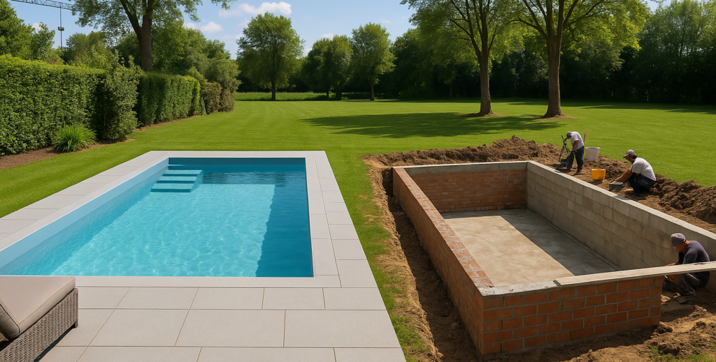 Pool bauen in Deutschland